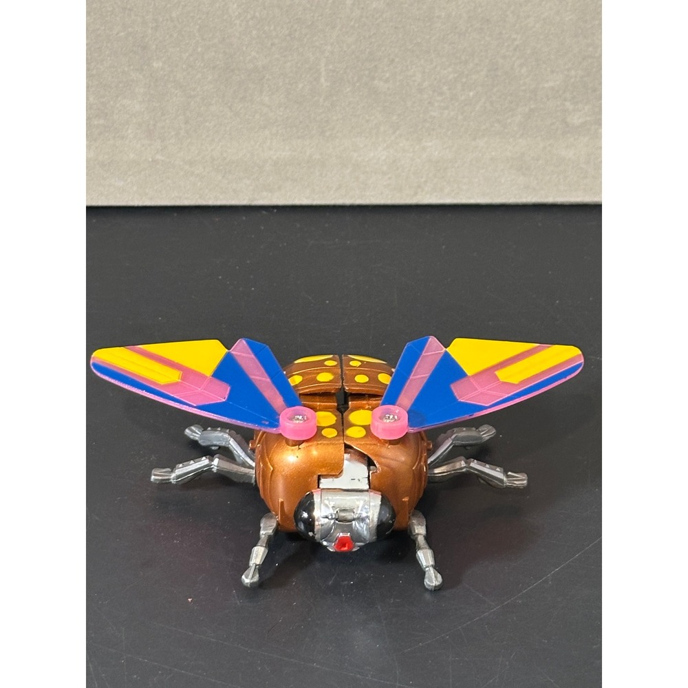 Vintage Takara Transformers G1 Insecticon Chop Shop Beetle Action Figure Brown